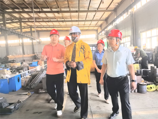 跨國界，筑橋梁丨熱烈歡迎非洲客戶到高飛股份參觀考察